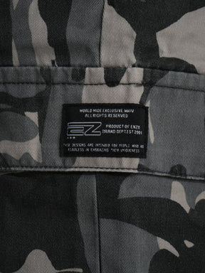 Enzo | Mens Camo Cargo Shorts
