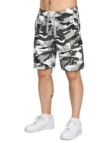 Enzo | Mens Camo Cargo Shorts