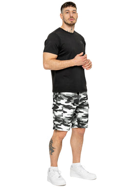 Enzo | Mens Camo Cargo Shorts