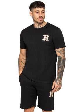 Enzo Milano | Mens Emblem T-Shirt & Shorts Set