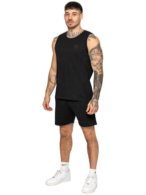 Enzo Milano | Mens Gym Shorts & Vest Set