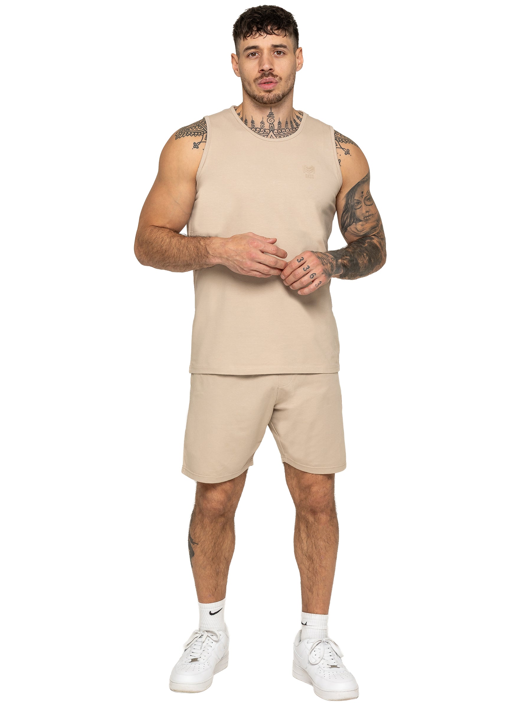 Enzo Milano | Mens Stretch Gym Shorts