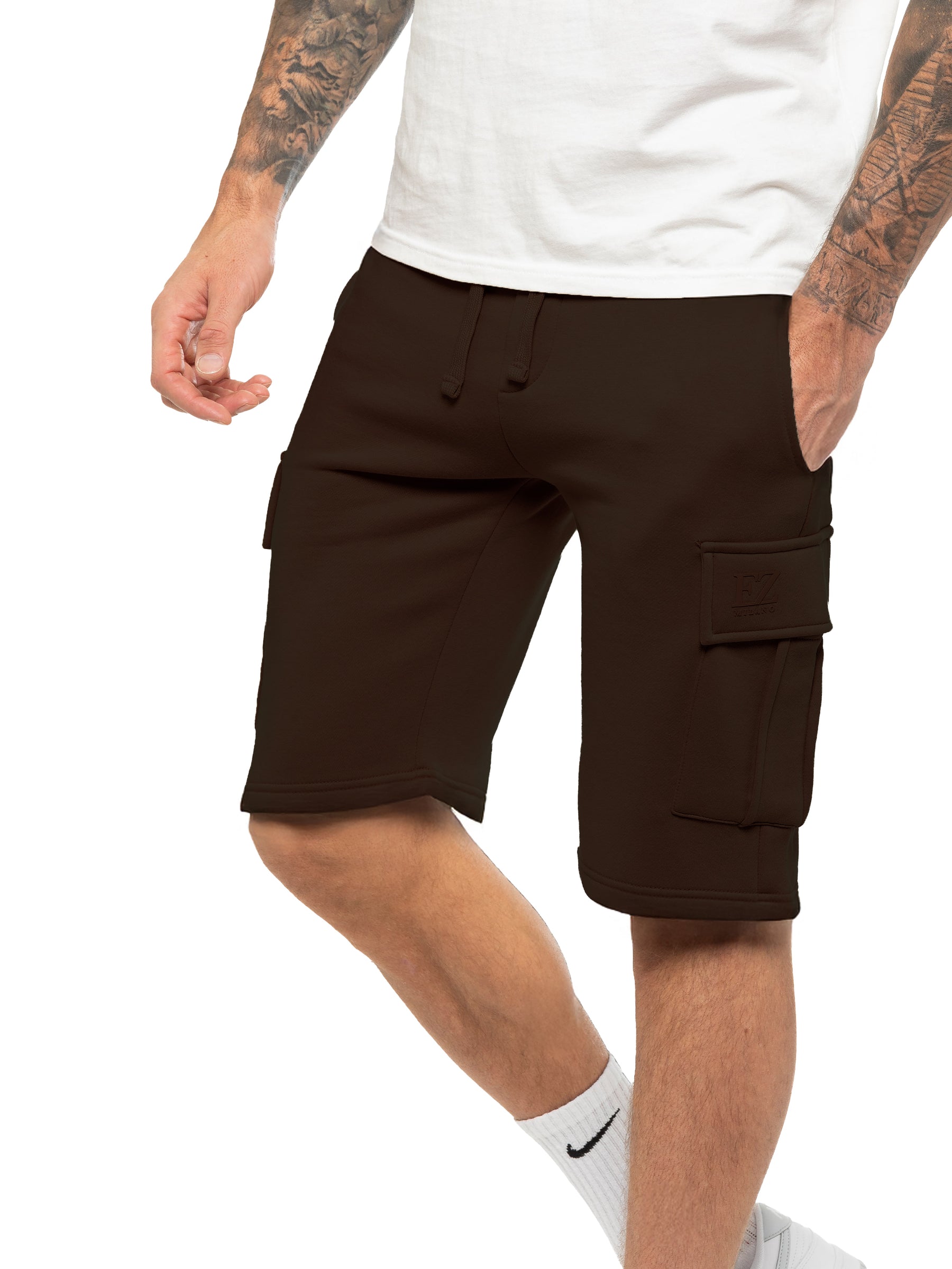 Enzo | Mens T-Shirt Tracksuit Set With Shorts