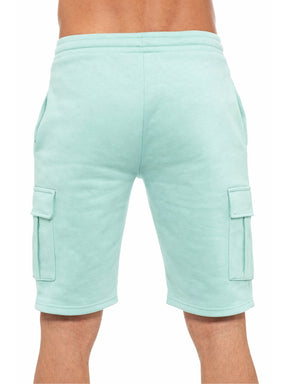Enzo | Mens Cargo Fleece Shorts