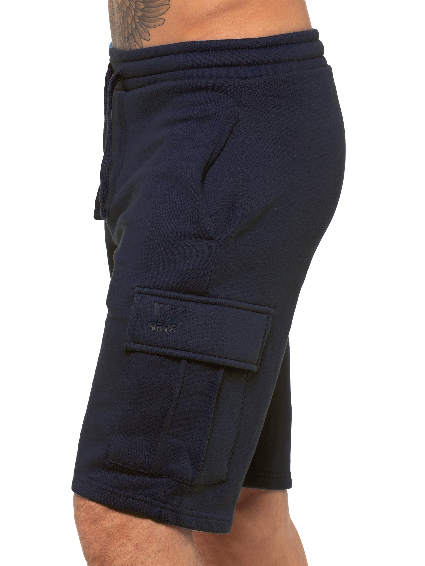 Enzo | Mens T-Shirt Tracksuit Set With Shorts