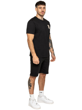 Enzo Milano | Mens Emblem T-Shirt & Shorts Set