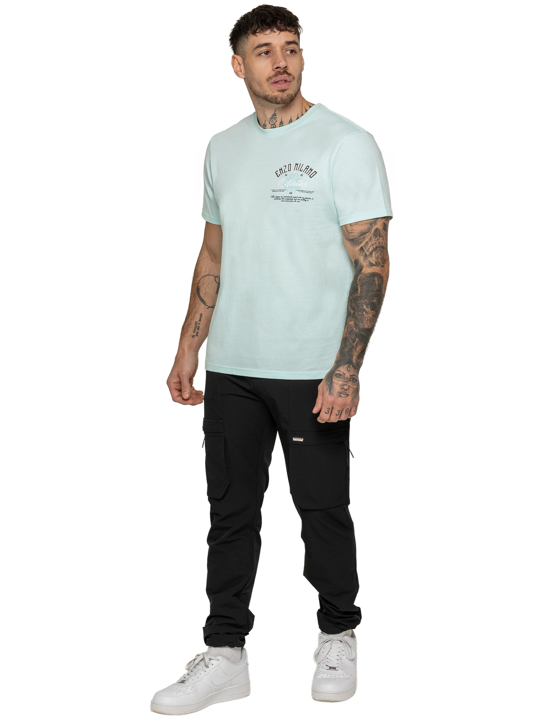 Enzo Milano | Mens Atelier Print T-Shirt