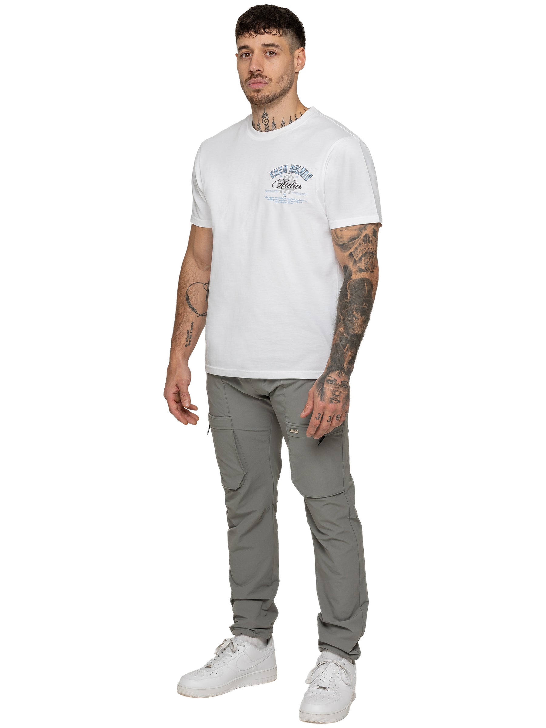 Enzo Milano | Mens Atelier Print T-Shirt