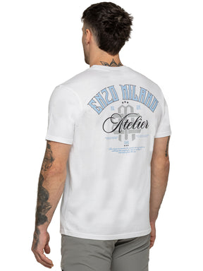 Enzo Milano | Mens Atelier Print T-Shirt