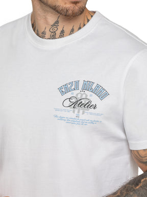Enzo Milano | Mens Atelier Print T-Shirt