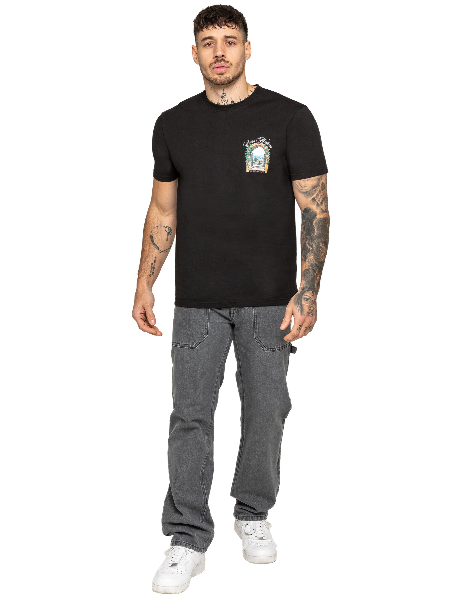 Enzo Milano | Mens Casa Graphic Print T-Shirt
