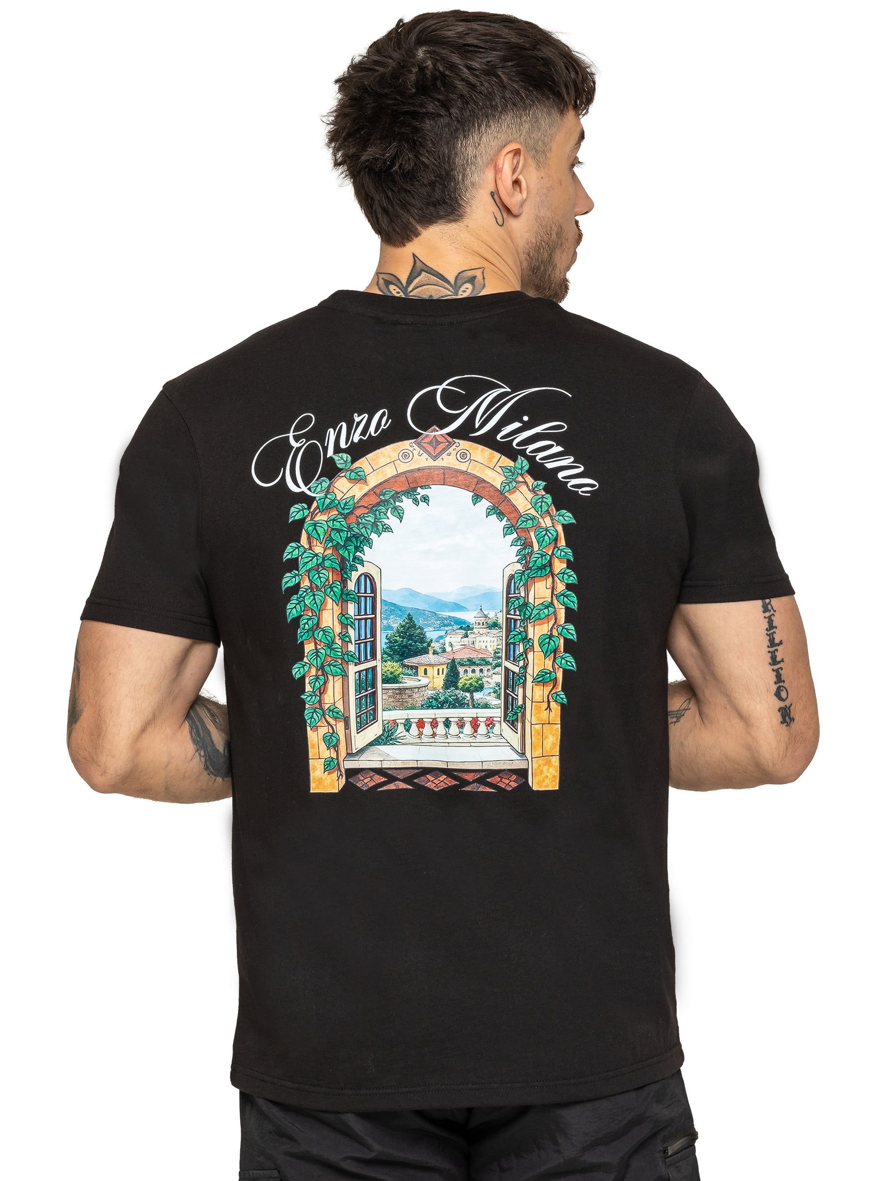 Enzo Milano | Mens Casa Graphic Print T-Shirt