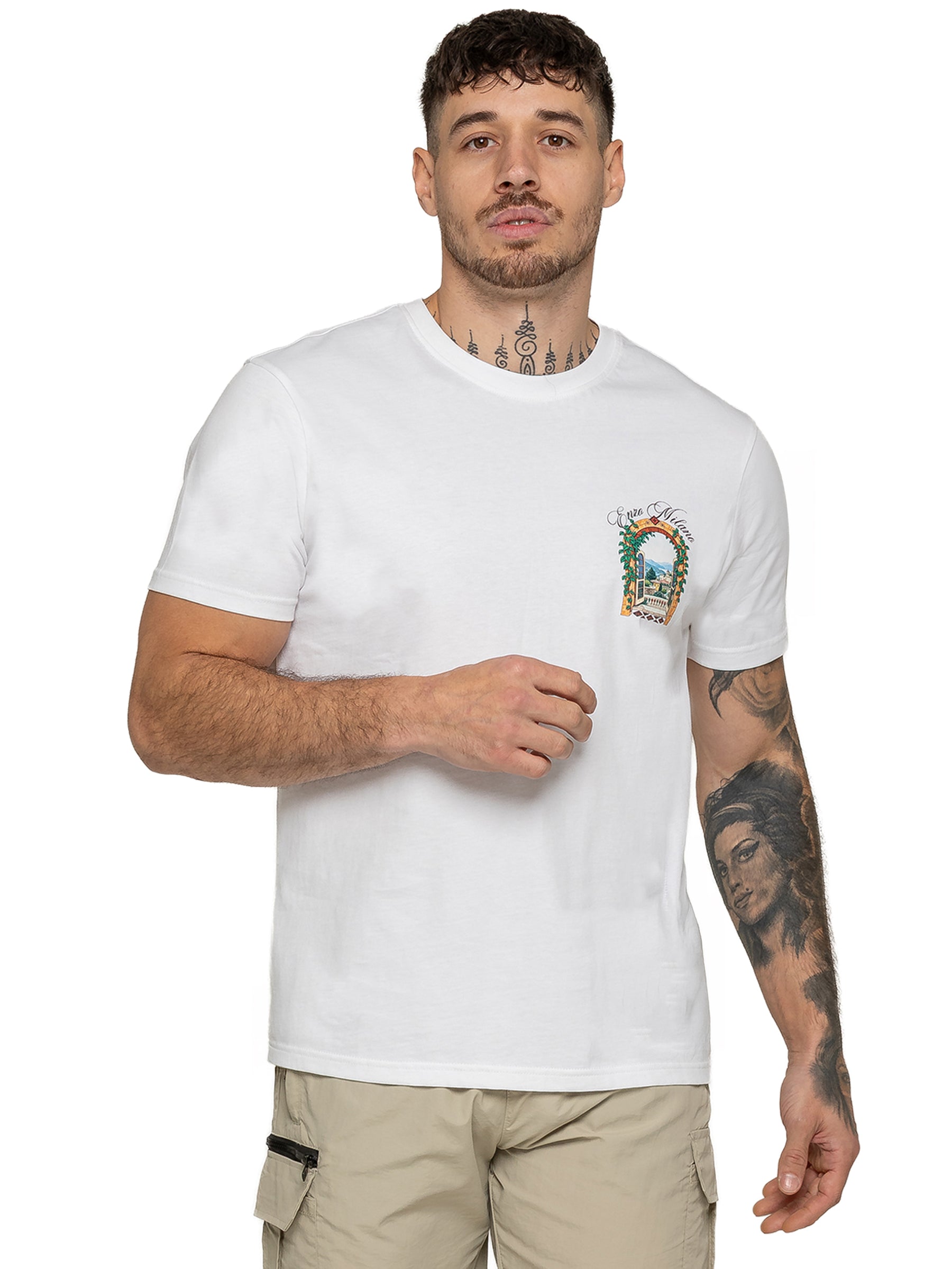 Enzo Milano | Mens Casa Graphic Print T-Shirt