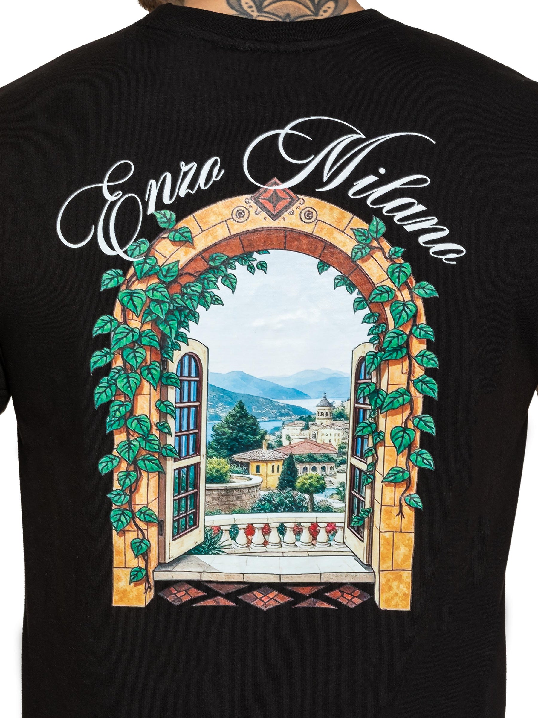 Enzo Milano | Mens Casa Graphic Print T-Shirt