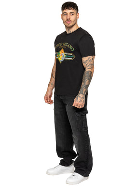 Enzo Milano | Mens Surf Club Print T-Shirt