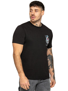 Enzo Milano | Mens Floral Graphic Print T-Shirt