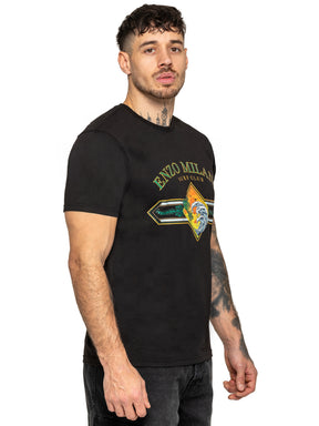 Enzo Milano | Mens Surf Club Print T-Shirt