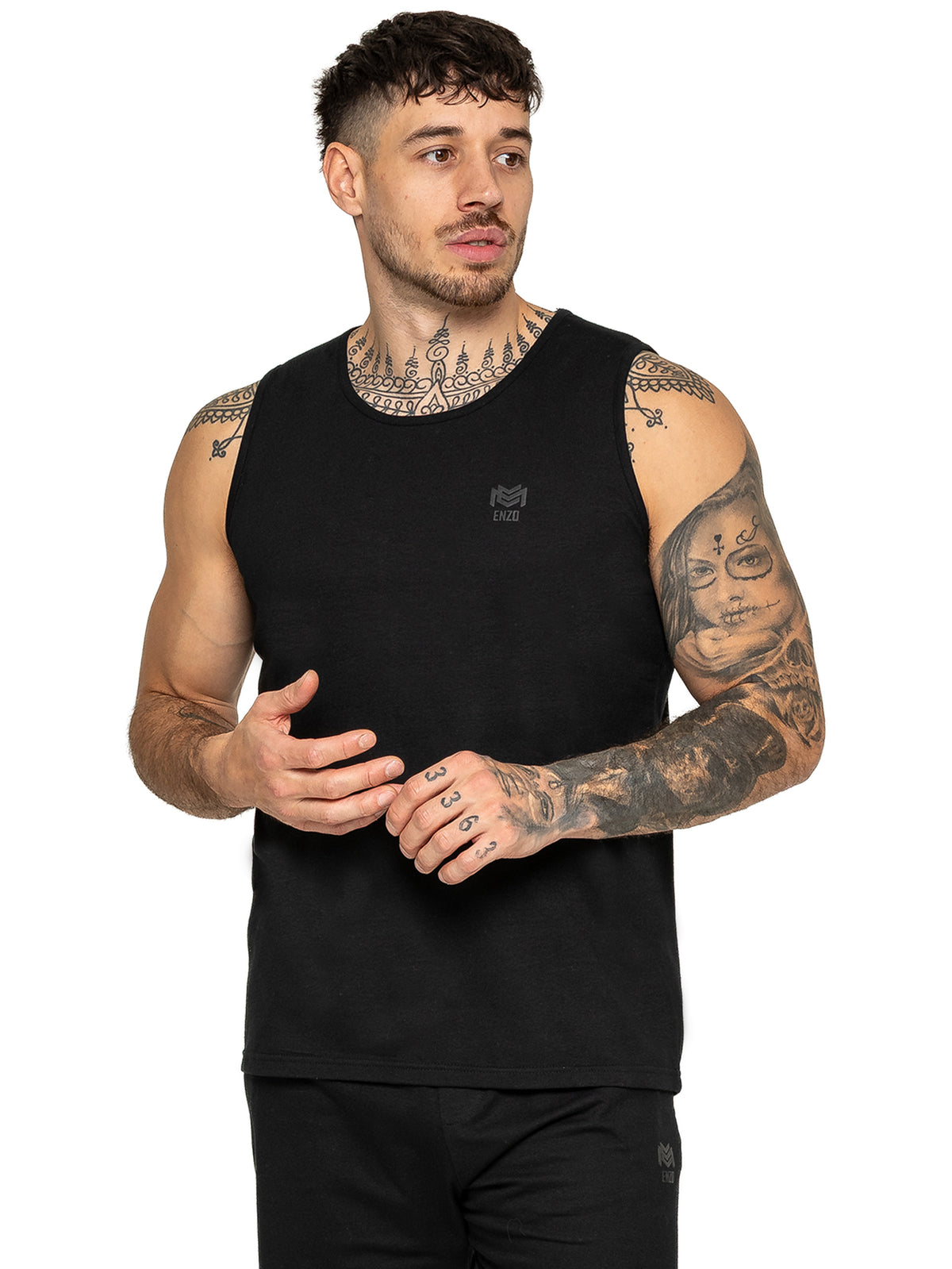 Enzo Milano | Mens Gym Tank Top