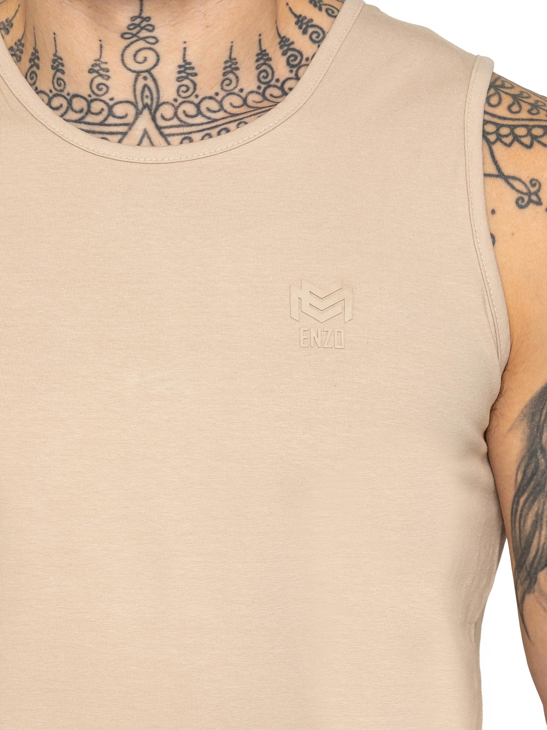 Enzo Milano | Mens Gym Tank Top