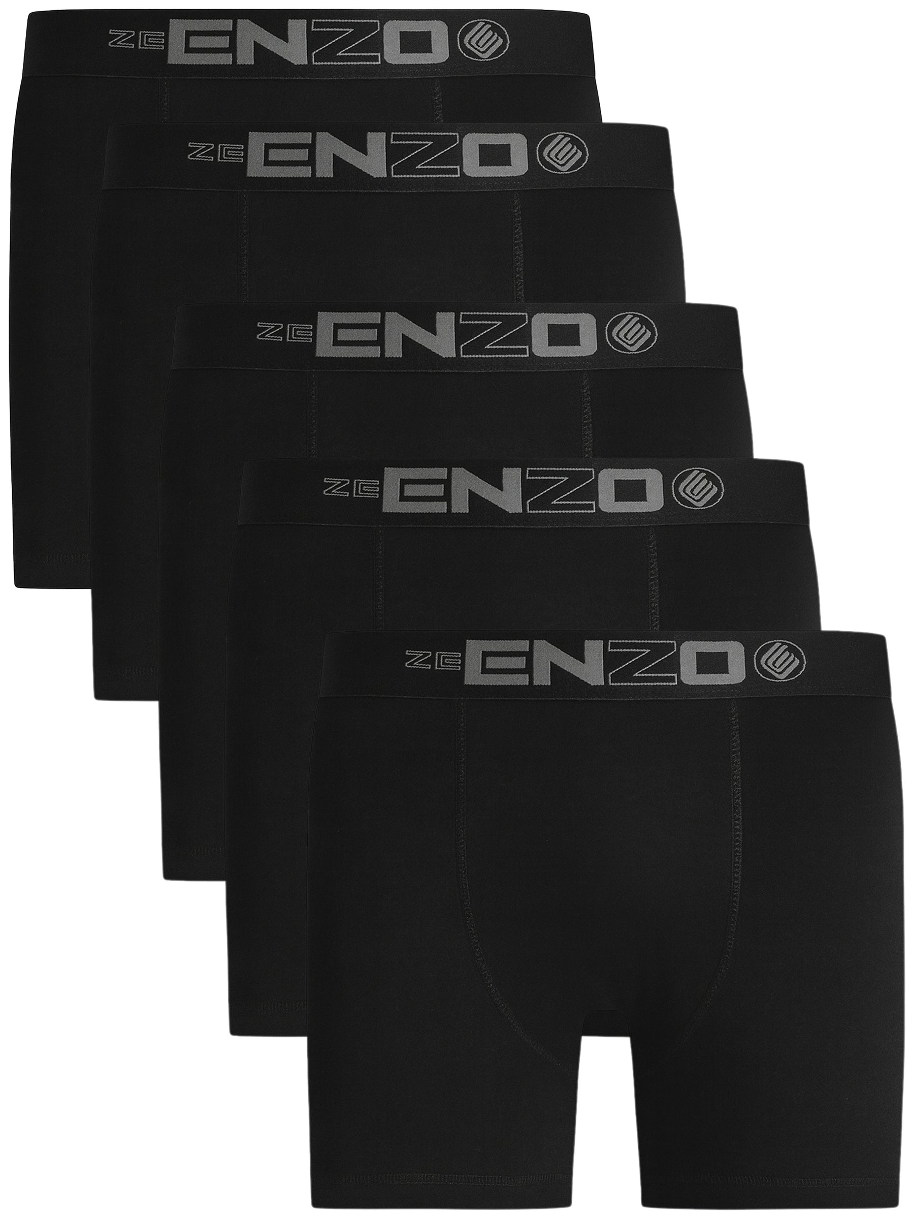 Enzo | Mens Designer Boxer Shorts Set 5 Pack