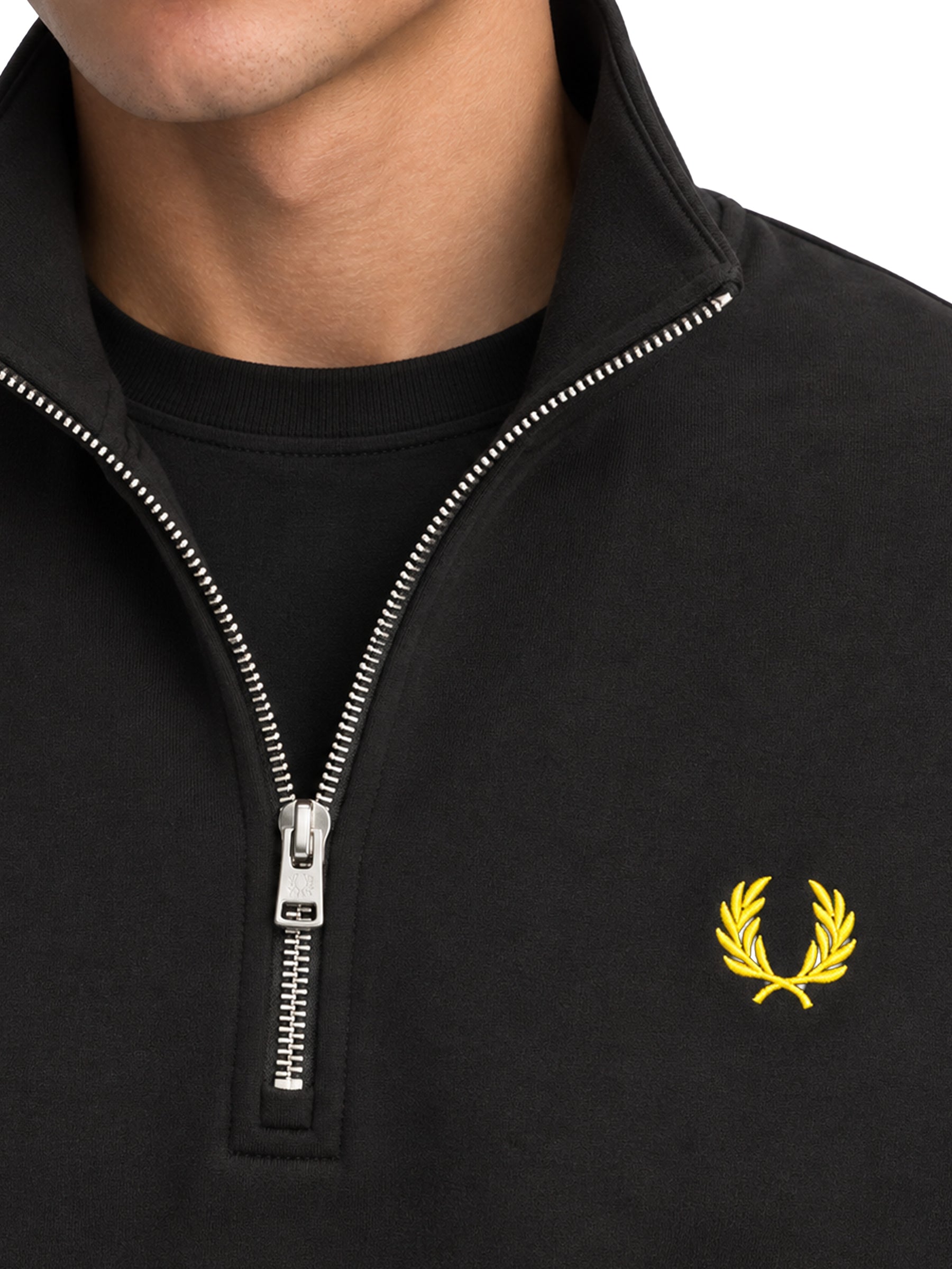 Fred Perry | Mens Half Zip Sweatshirt
