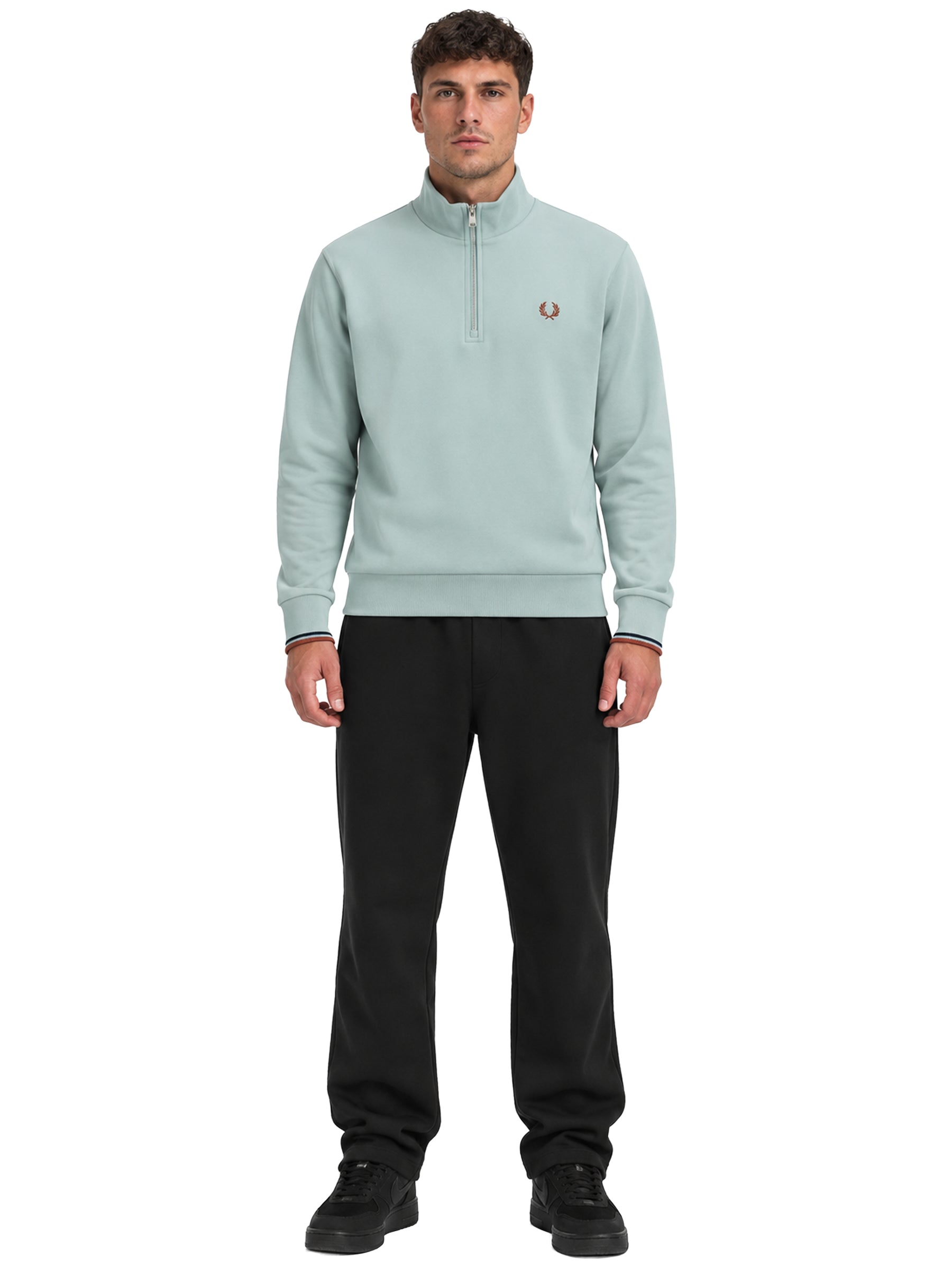 Fred Perry | Mens Half Zip Sweatshirt