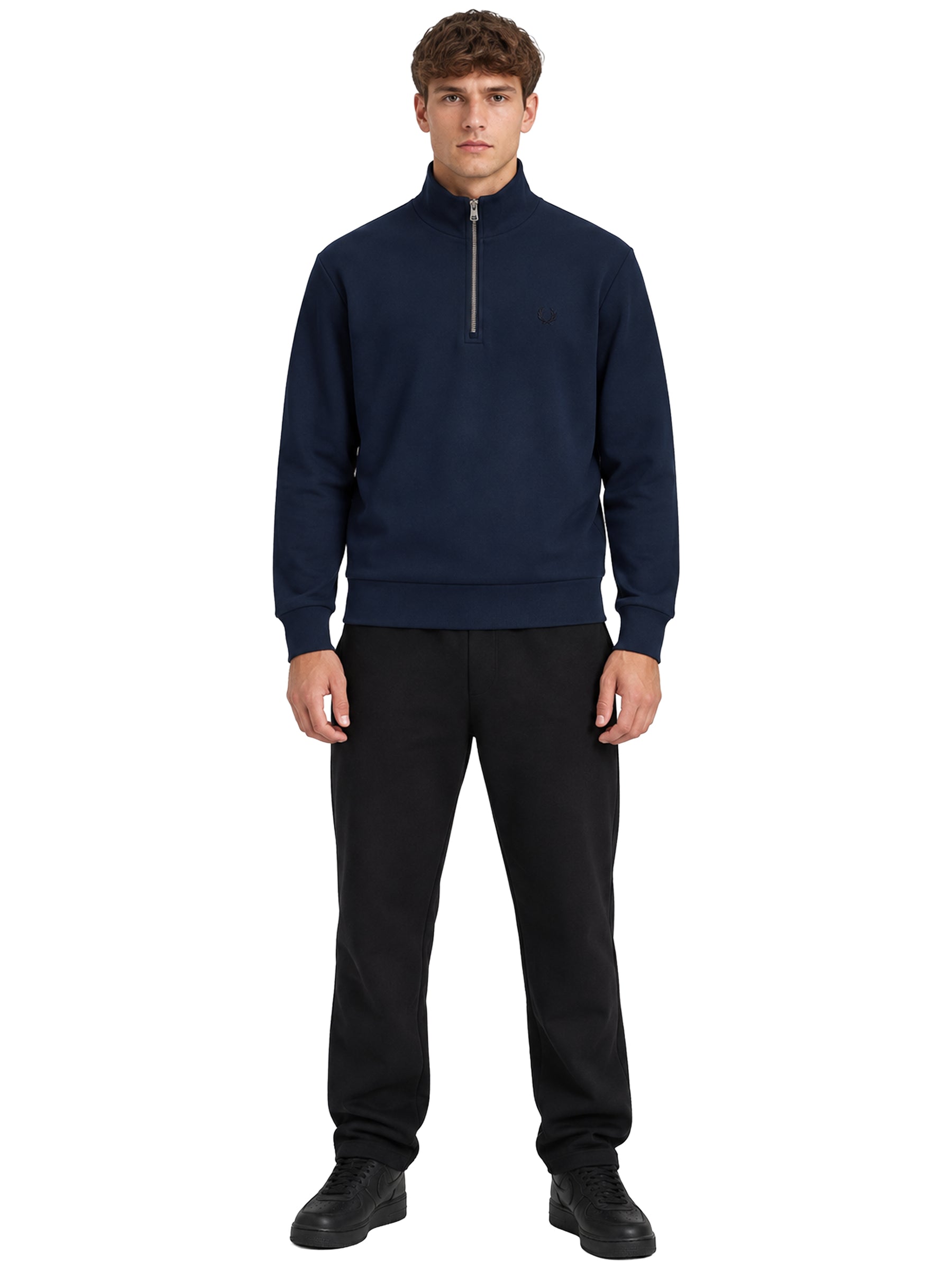 Fred Perry | Mens Half Zip Sweatshirt