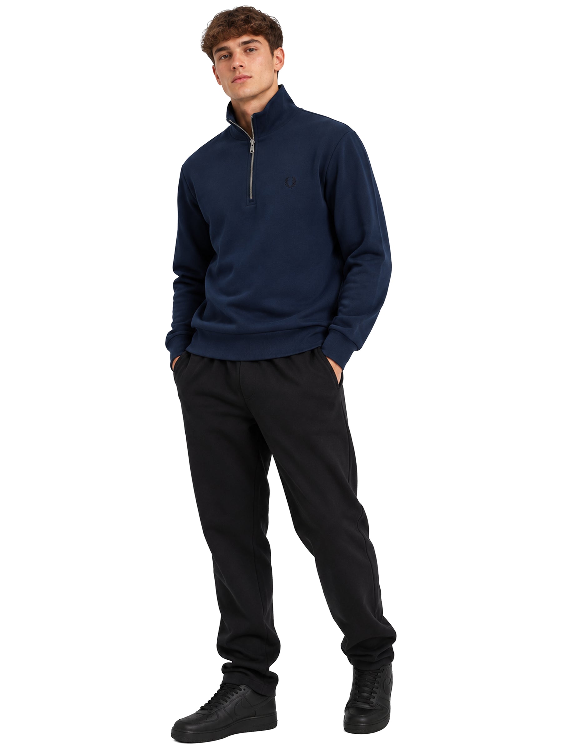 Fred Perry | Mens Half Zip Sweatshirt