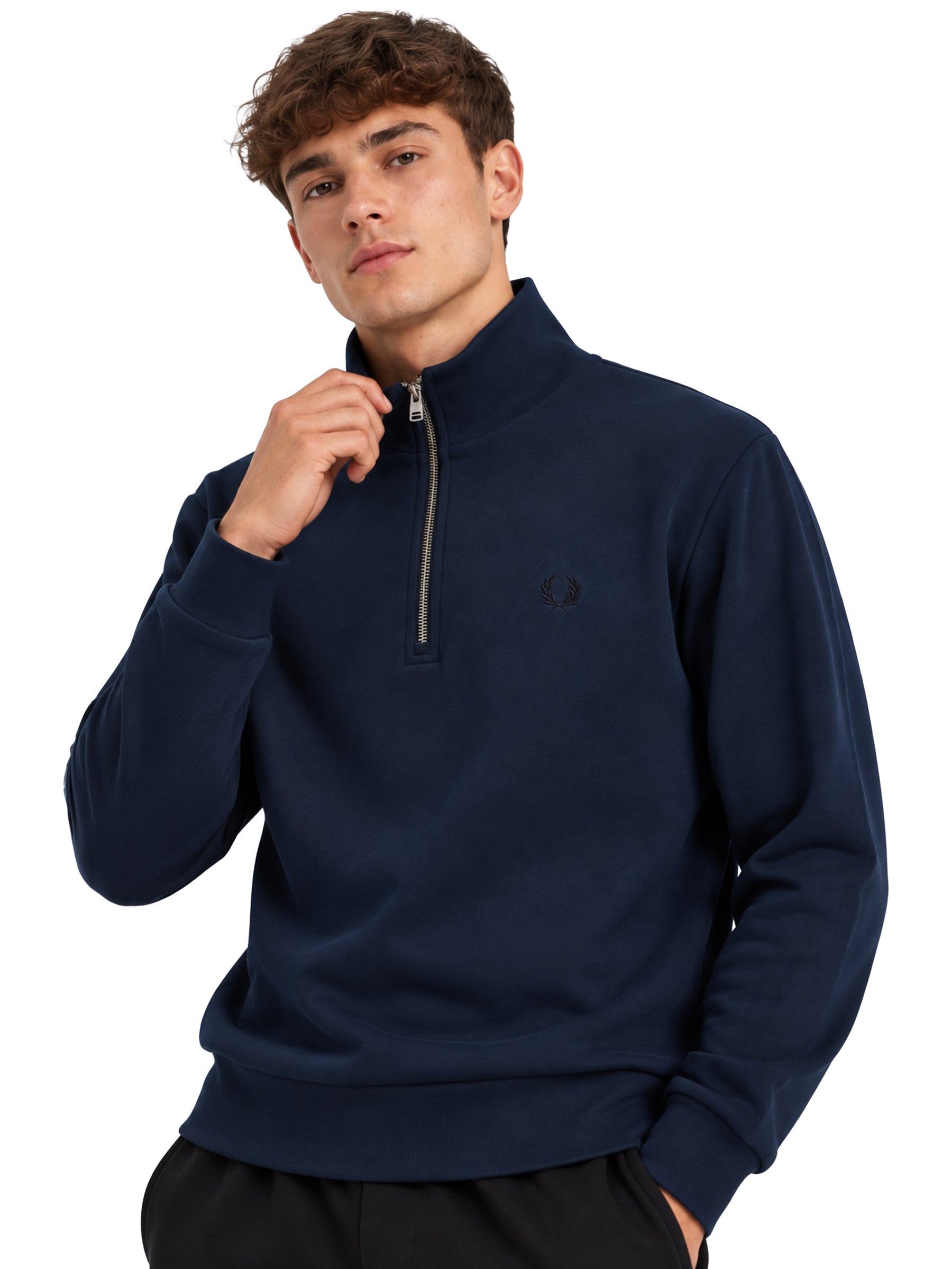 Fred Perry | Mens Half Zip Sweatshirt