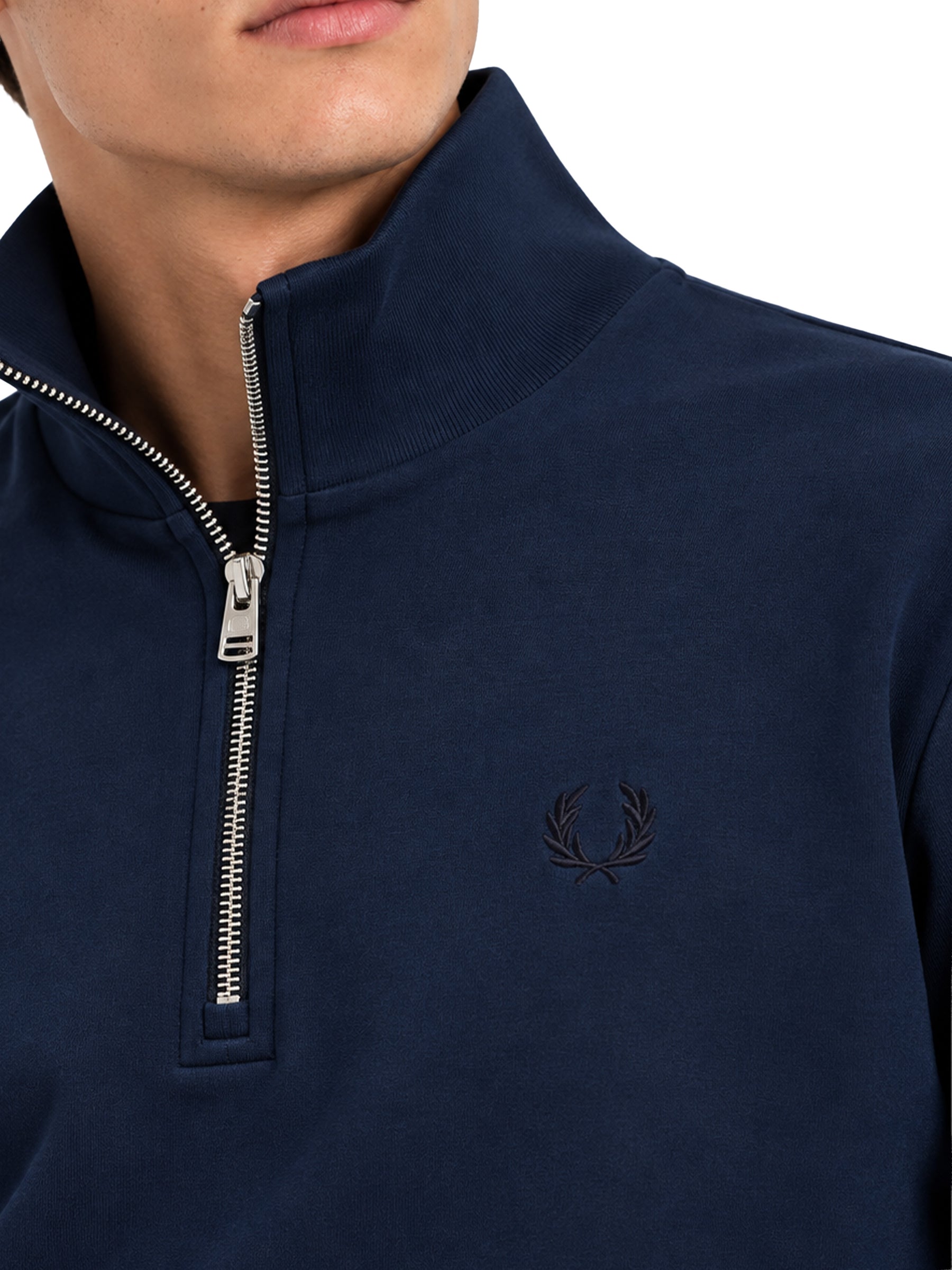 Fred Perry | Mens Half Zip Sweatshirt