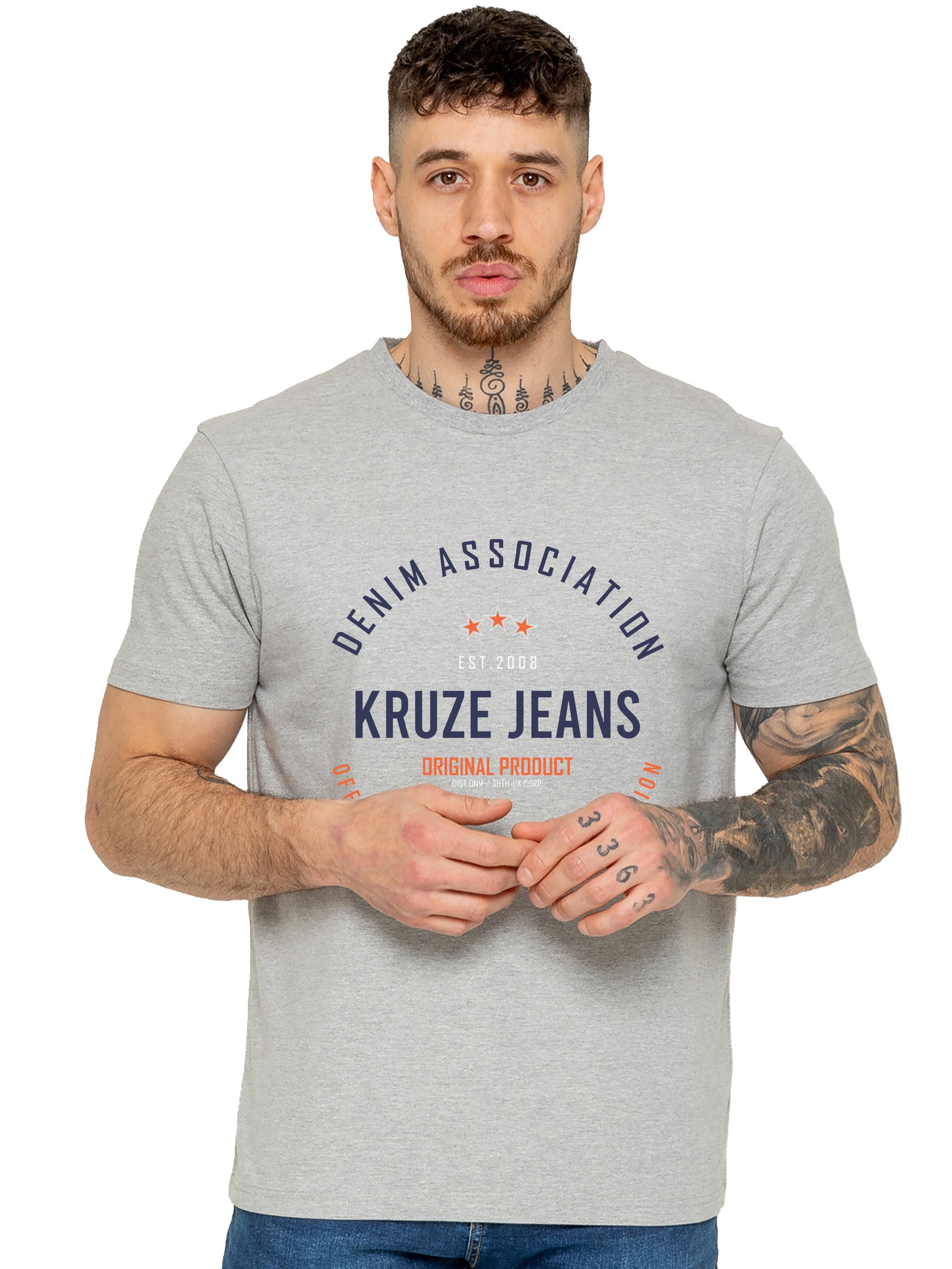 Kruze | Mens Printed T-Shirt 3 Pack