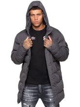 Enzo Milano | Mens Faux Fur Lined Hood Long Jacket