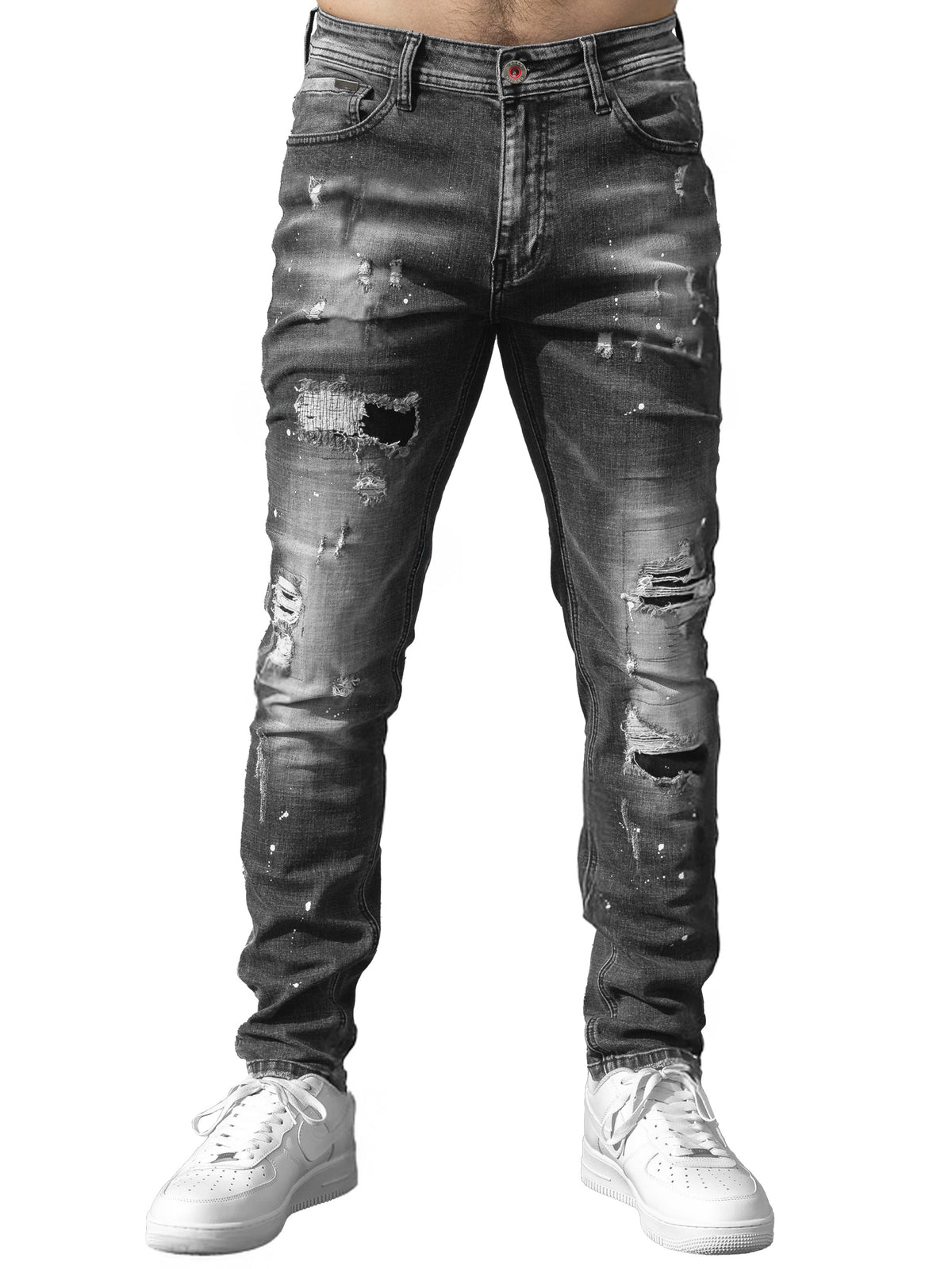 Enzo Milano | Mens Ripped Jeans