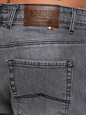 Enzo Milano | Men’s Classic Tapered Jeans
