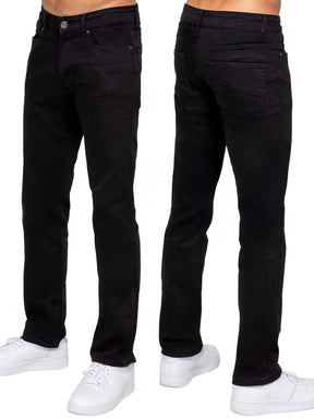 Kruze | Mens Straight Leg Stretch Jeans