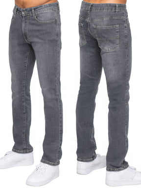 Kruze | Mens Straight Leg Stretch Jeans