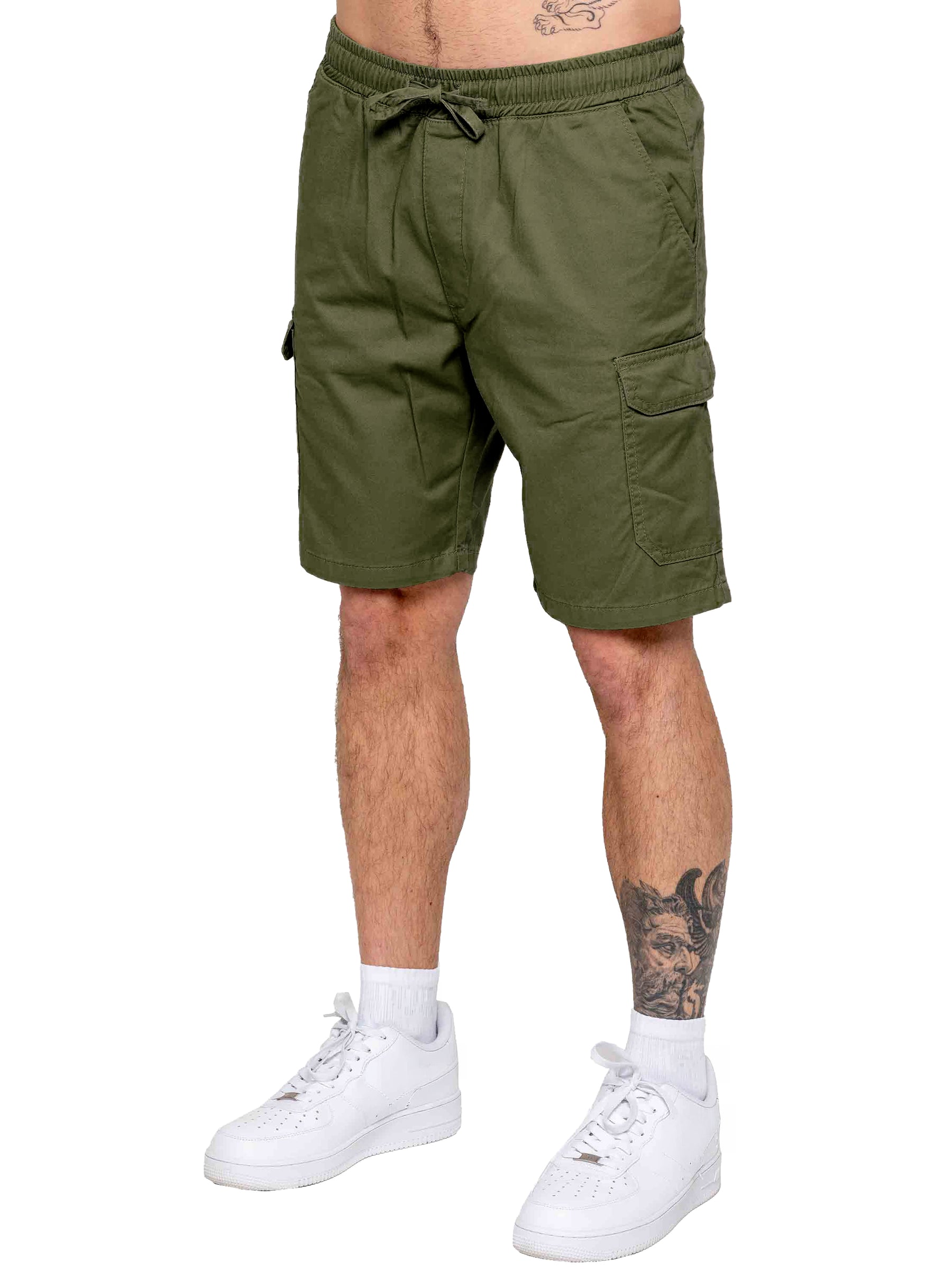 Kruze | Mens Cargo Chino Shorts