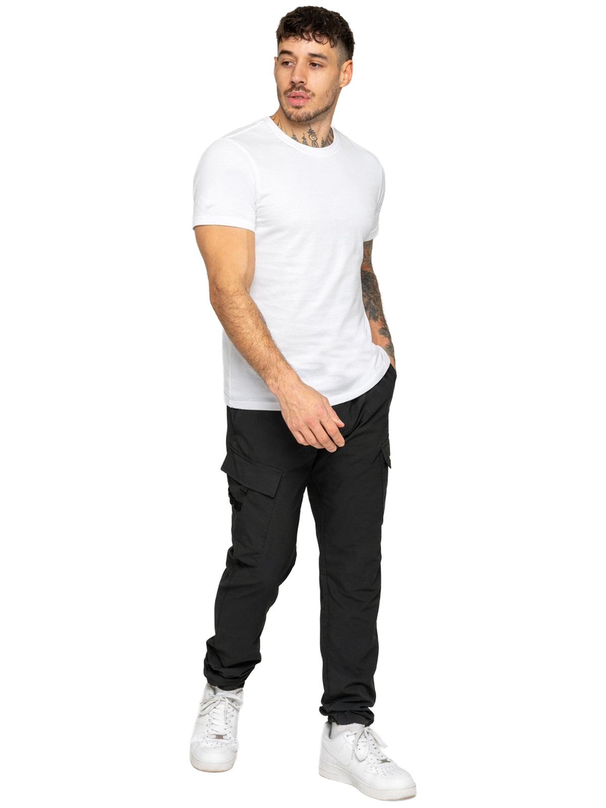 Kruze | Mens Utility Cargo Trousers