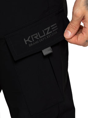 Kruze | Mens Utility Cargo Trousers