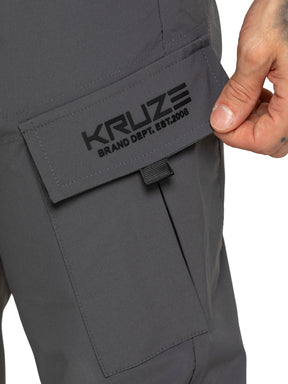 Kruze | Mens Utility Cargo Trousers