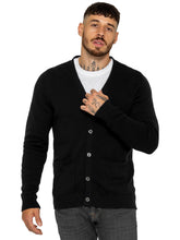 Kruze | Mens 100% Cotton Knitted Cardigan