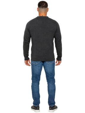 Kruze | Mens 100% Cotton Knitted Cardigan