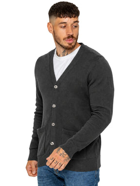 Kruze | Mens 100% Cotton Knitted Cardigan