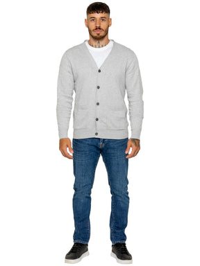 Kruze | Mens 100% Cotton Knitted Cardigan