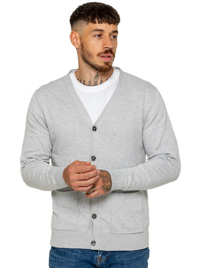 Kruze | Mens 100% Cotton Knitted Cardigan