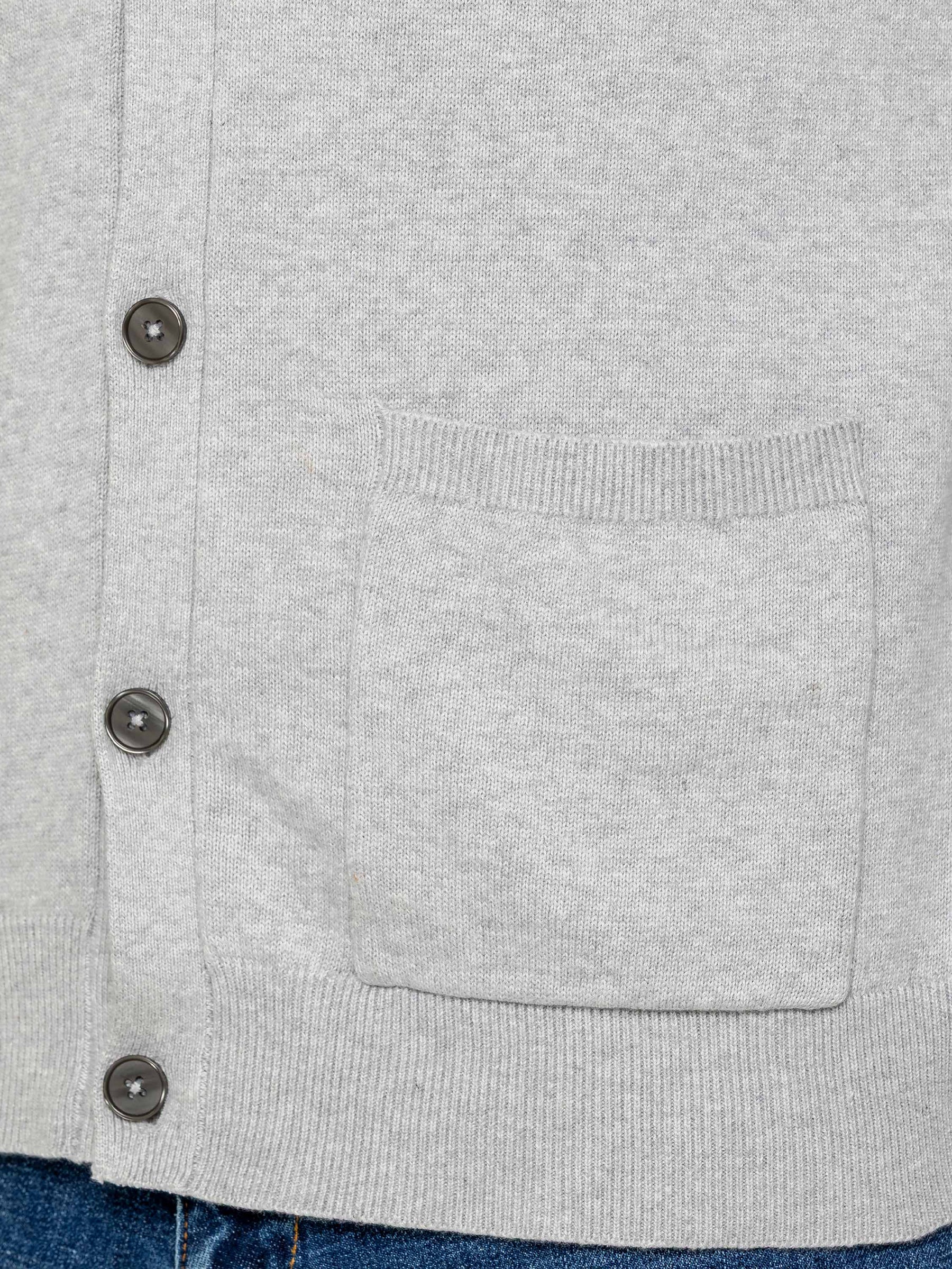 Kruze | Mens 100% Cotton Knitted Cardigan