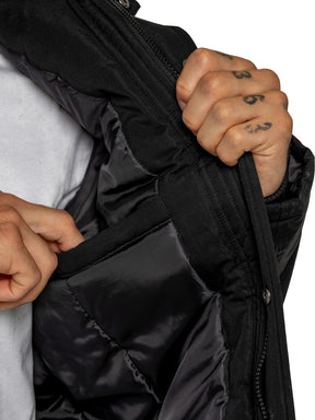 Kruze | Mens Winter Fur Collar Jacket