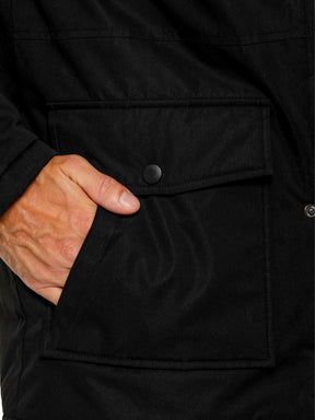 Kruze | Mens Winter Fur Collar Jacket