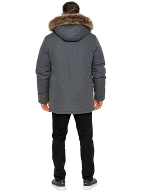 Kruze | Mens Winter Fur Collar Jacket