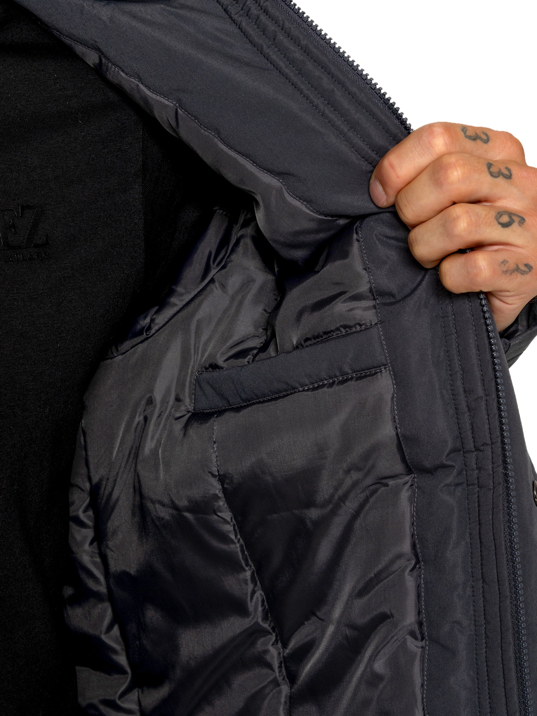 Kruze | Mens Winter Fur Collar Jacket